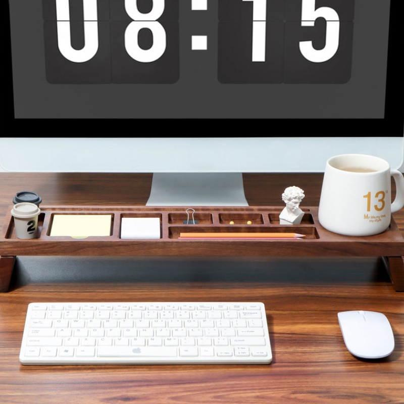 Walnut Desk Organizer